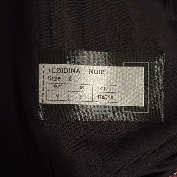 Ba&sh Silk Blend Ruched Tie Waist Dina Skirt Medium - Picture 11 of 14